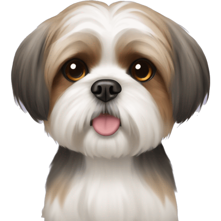 Shih Tzu short hair emoji