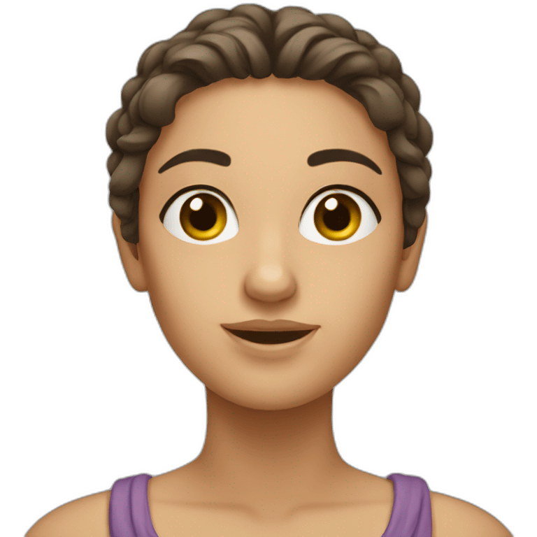 Greek female emoji