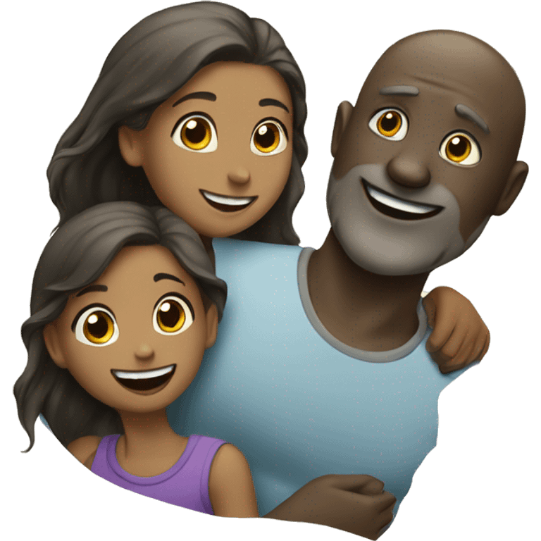 seal father and daughter  emoji