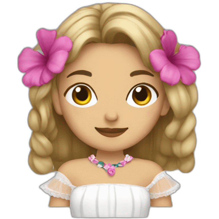 Pollera  emoji