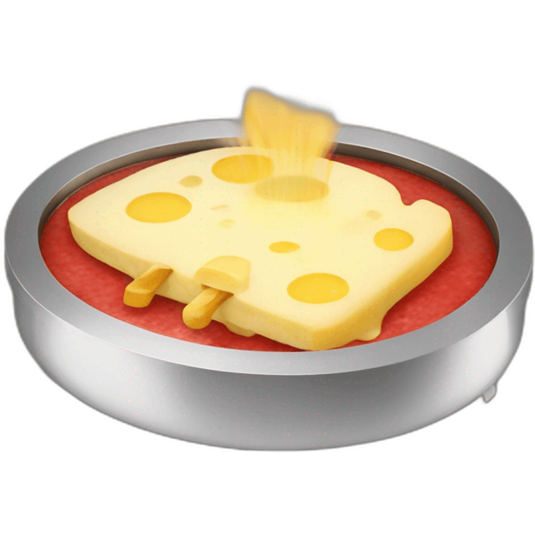 Raclette fondue emoji