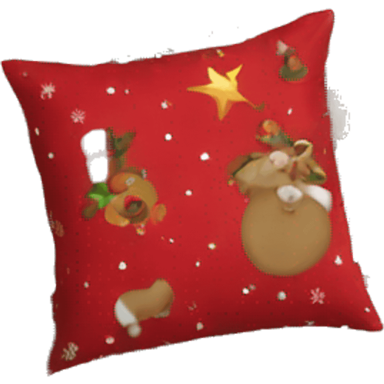 Christmas bedding  emoji