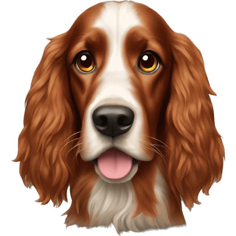 irish setter  emoji