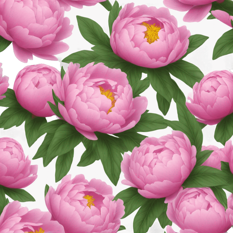 peonies  emoji