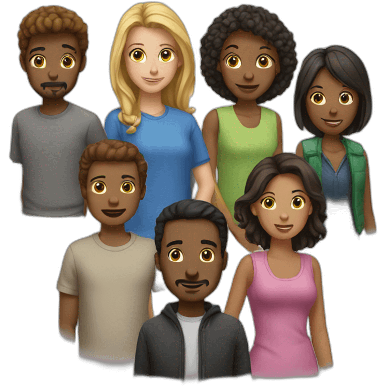 group of people emoji