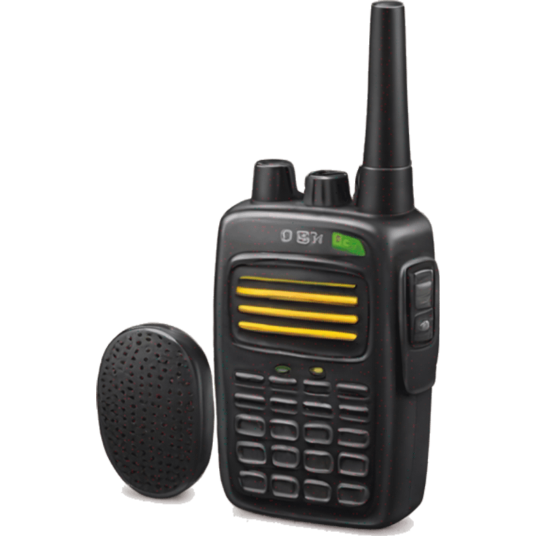 80's Walkie talkie emoji