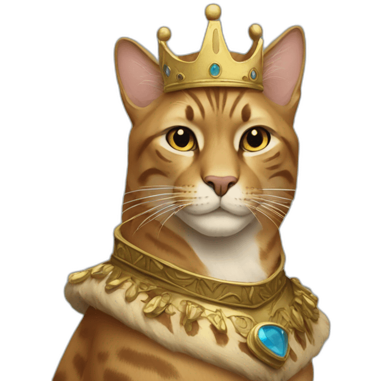 King of the cats emoji