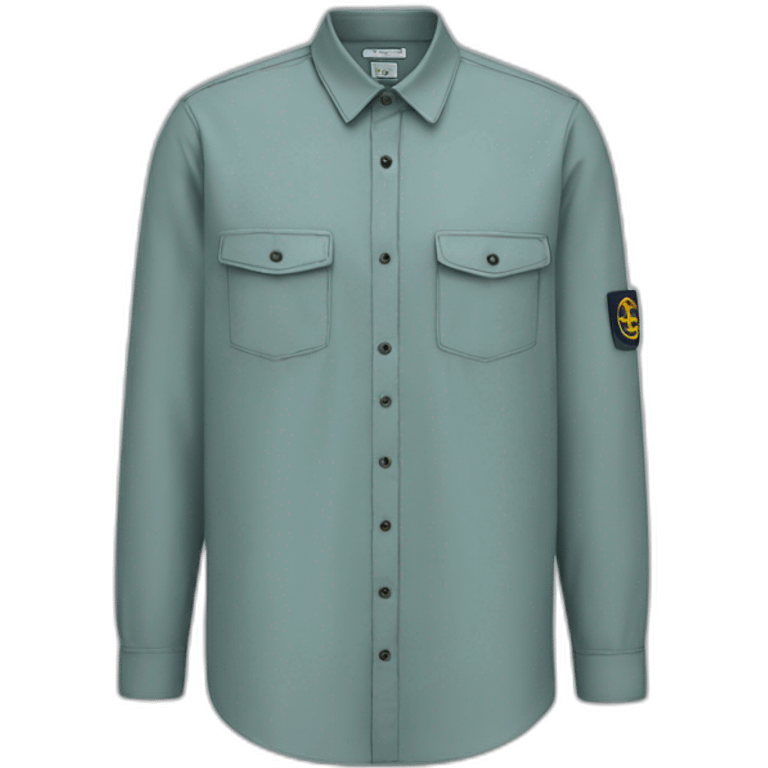 Stone Island blue blouse emoji