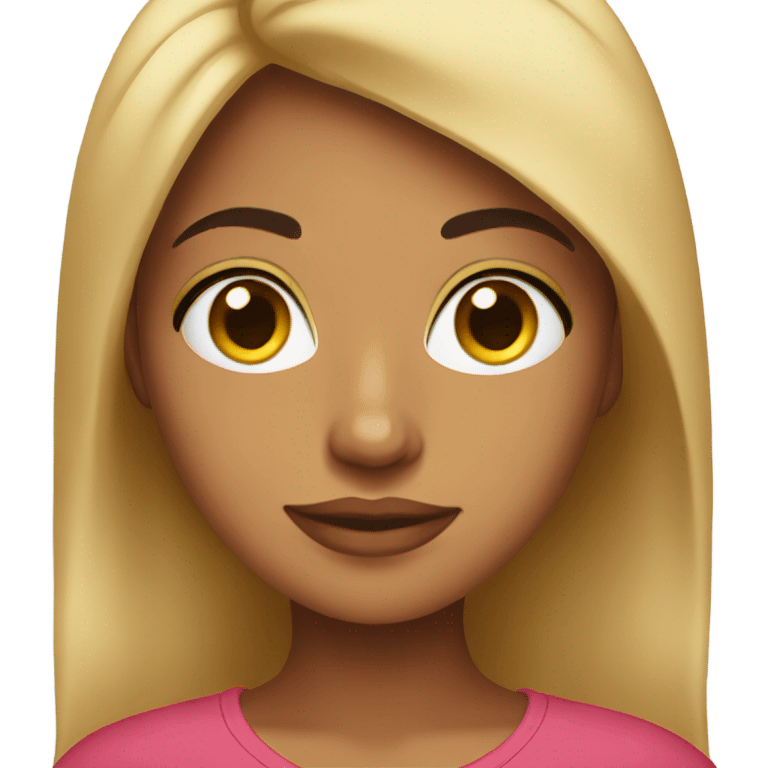 A latina girl emoji