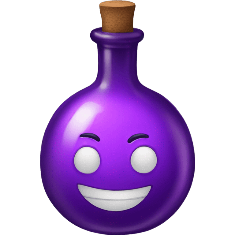 purple potion emoji