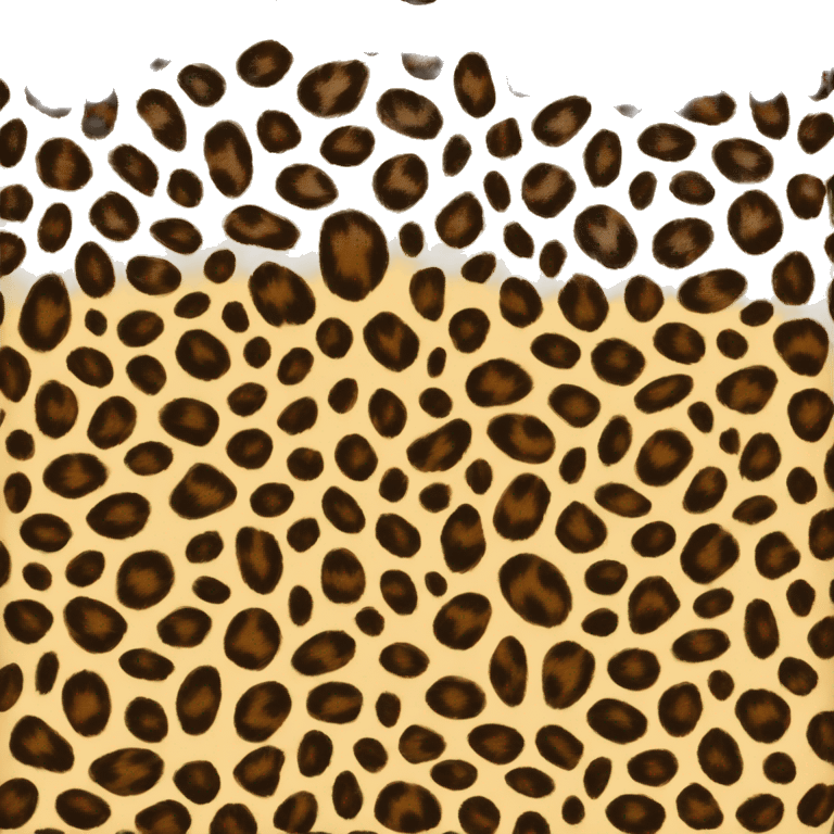 Leopard print  emoji