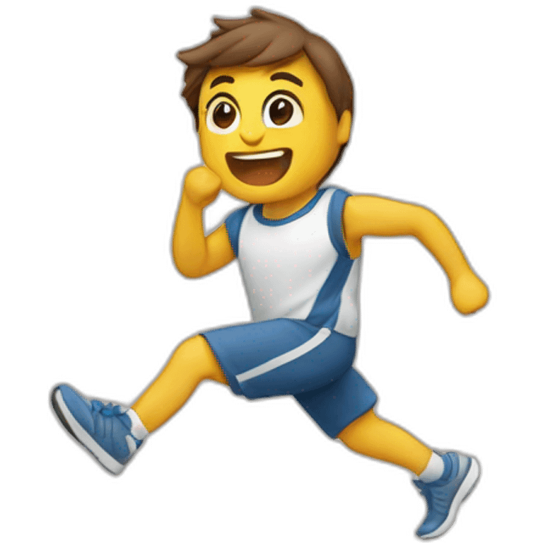 Ir corriendo al retrete emoji