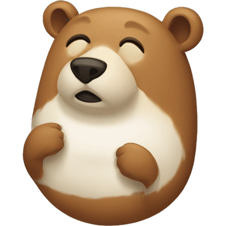 Uno oso dormilon emoji