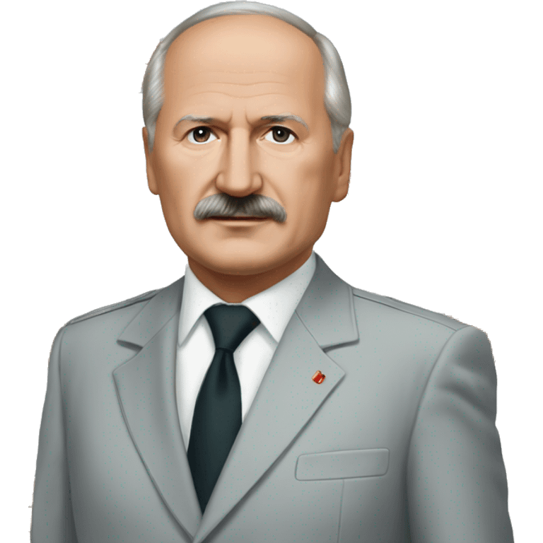 Lukashenko in an iron man suit emoji