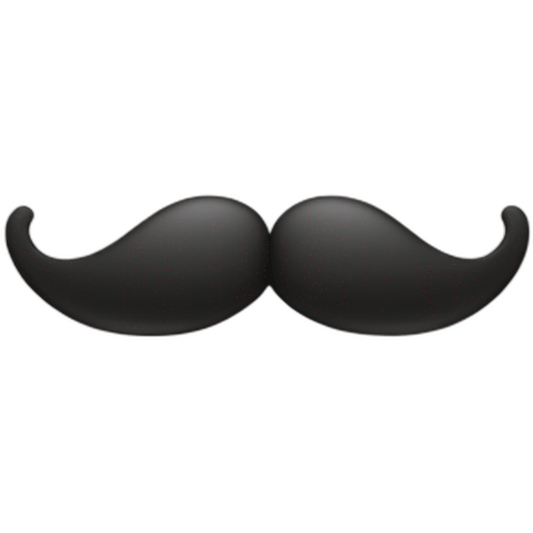 Moustache emoji