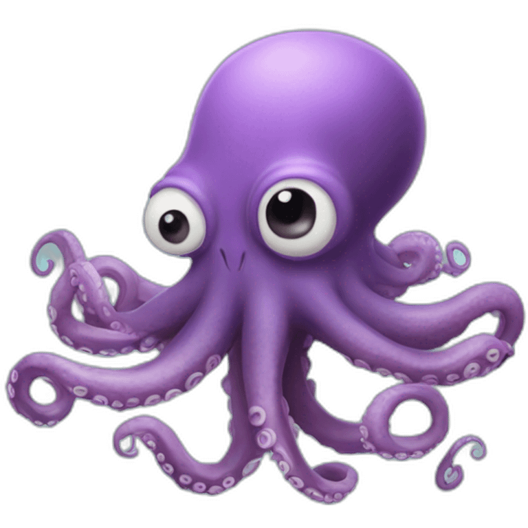 body octopus with head minion emoji