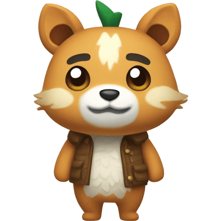 Maple animal crossing emoji