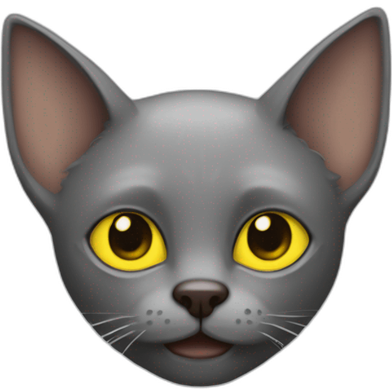 Cat-bat-grey-yelloweyes emoji