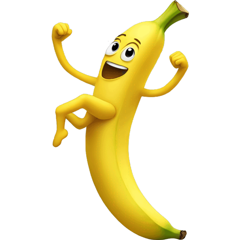 Dancing banana  emoji