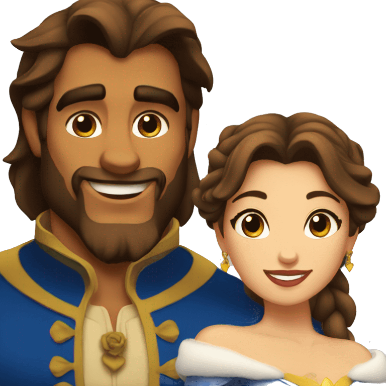 beauty and beast emoji