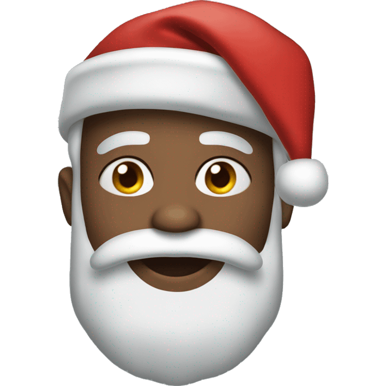 santa claus without eyebrows emoji