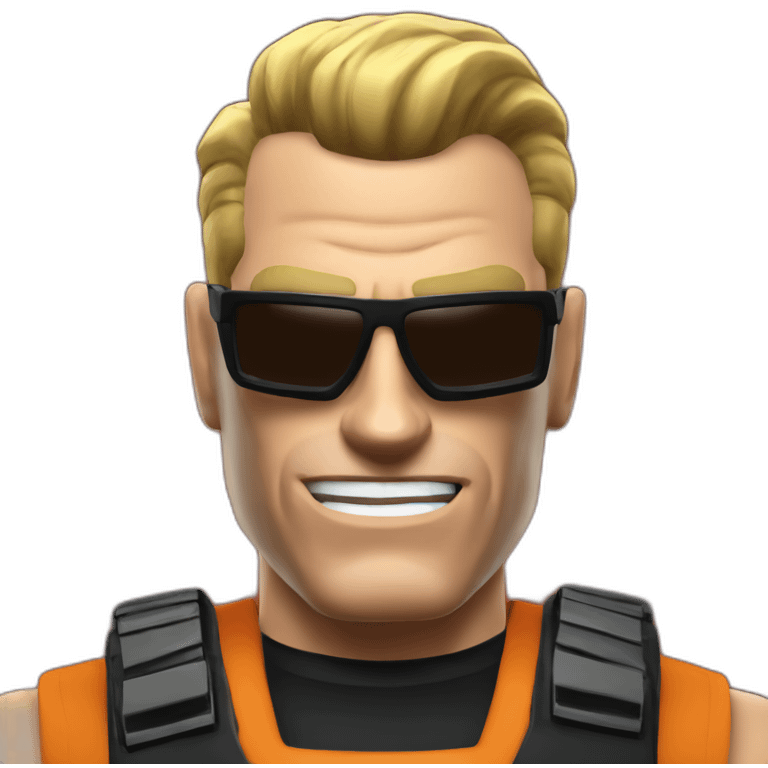 Duke Nukem emoji