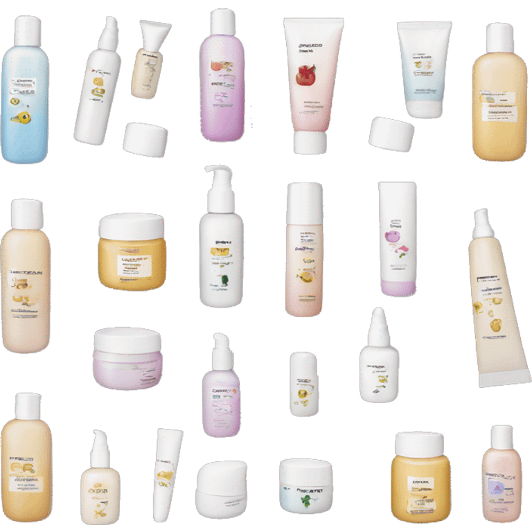 Skincare products  emoji