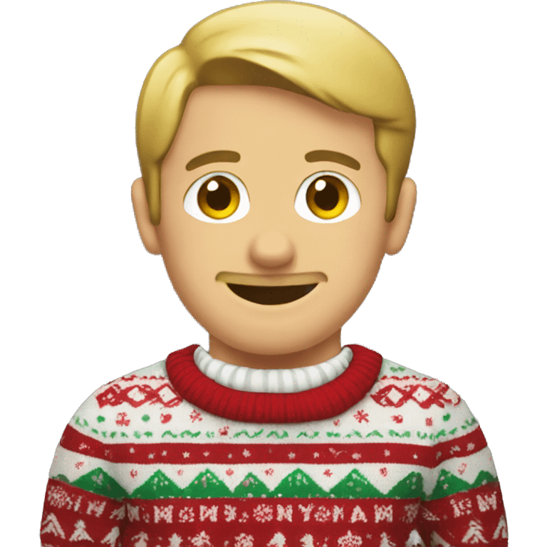 Christmas sweater emoji