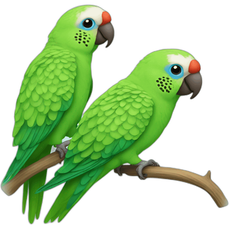 parakeets emoji