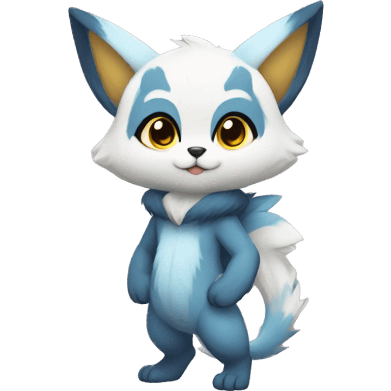 Anthro Chibi-style-Fur-Sona-Fakémon Full Body emoji