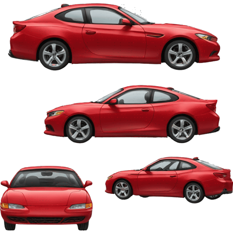 new red car emoji