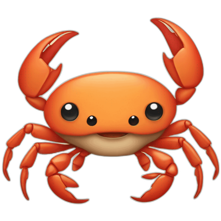 Cute little Crab emoji