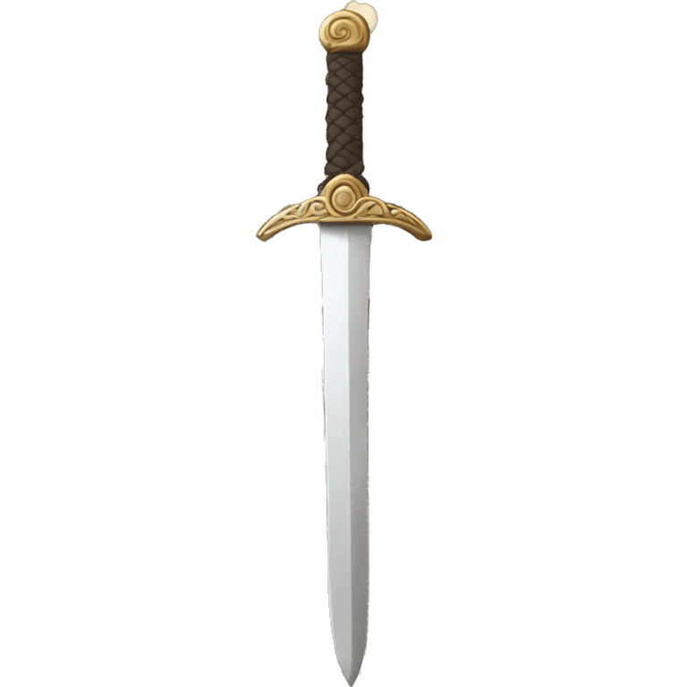 sword with beige florals emoji