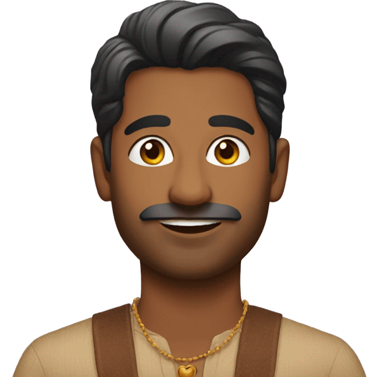 Indian queer man emoji