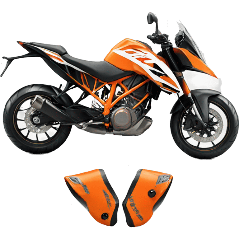 Ktm bike  emoji