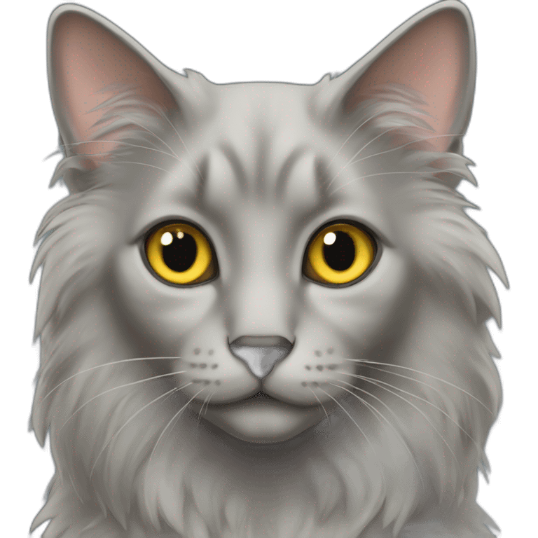 nebelung cat emoji