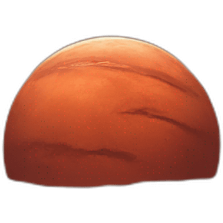 Planet-Mars emoji