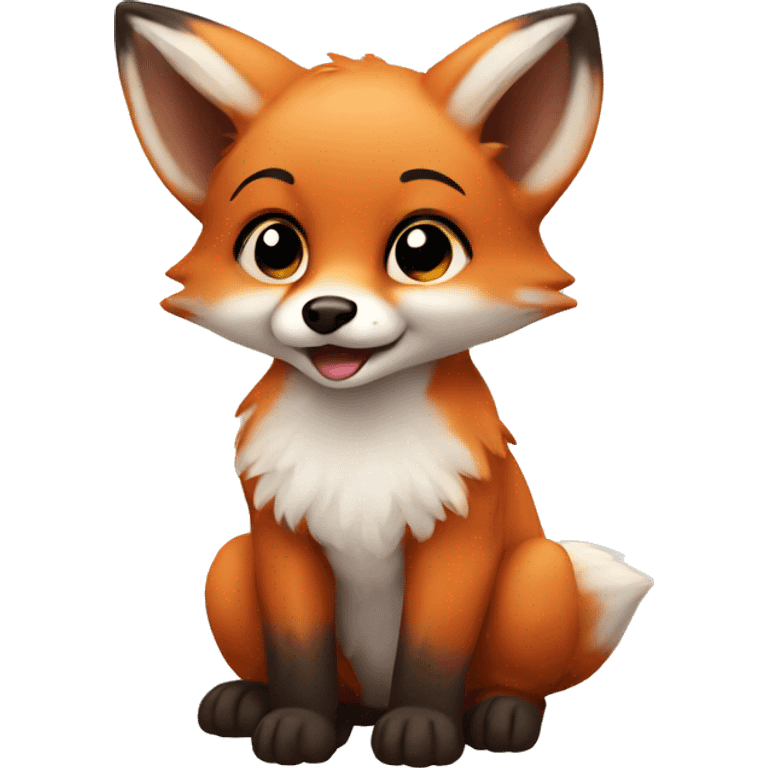 baby fox emoji