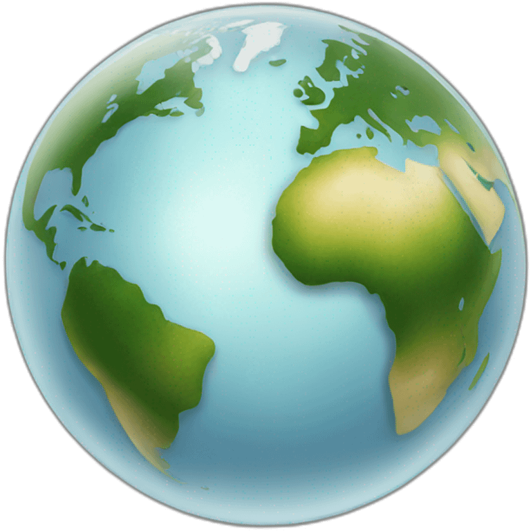 world globe realistic emoji