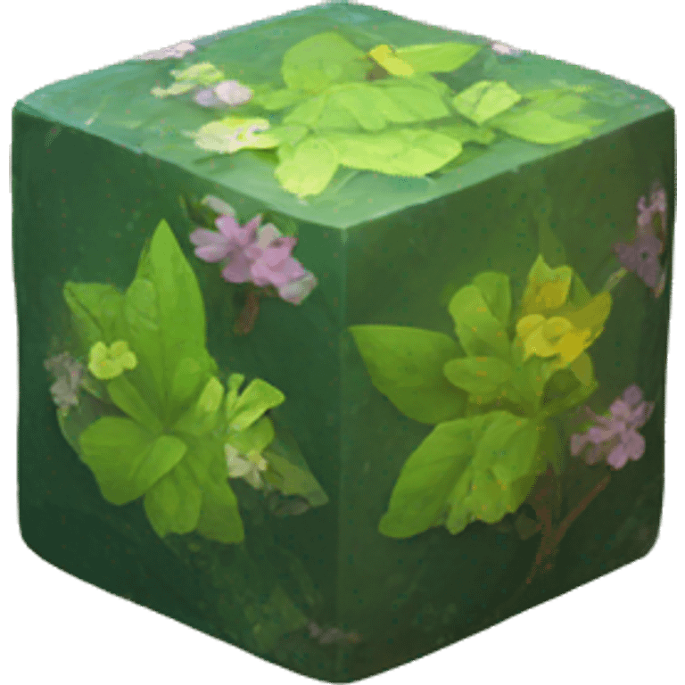 nature healing cube emoji