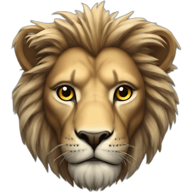 cyborg lion emoji