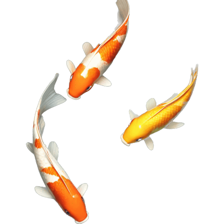 koi pond realistic  emoji