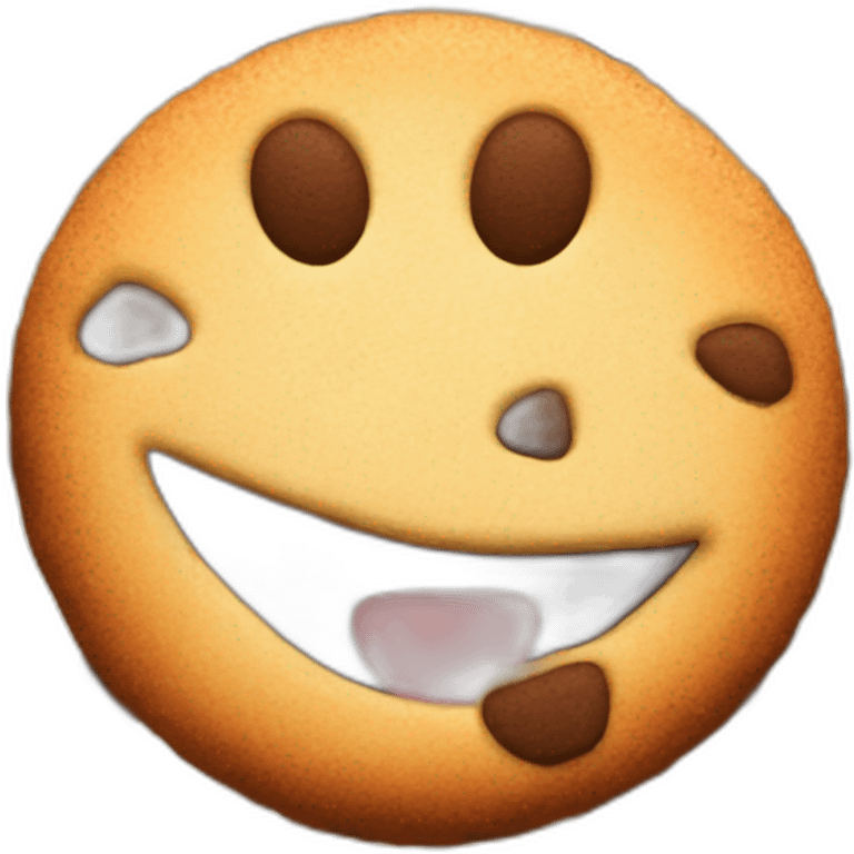 happy cookie emoji