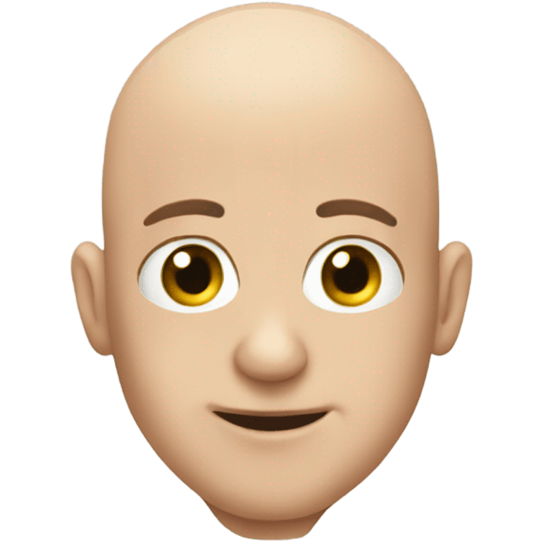 bald skibidi toilet emoji