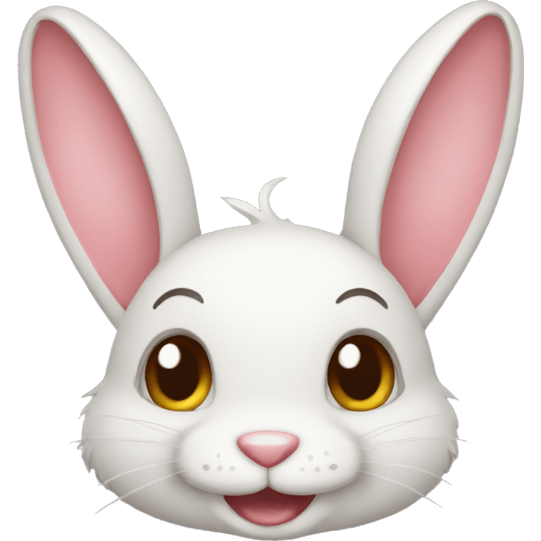 bunny rabbit winking emoji