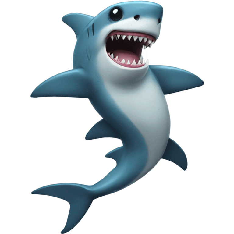 Shark dancing  emoji