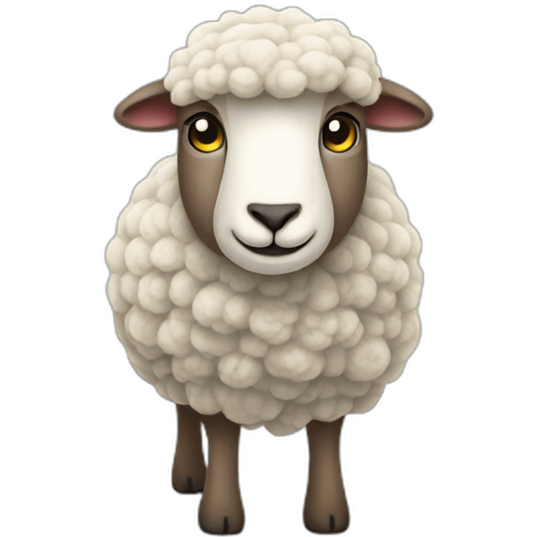 Wool- Merino sheep emoji