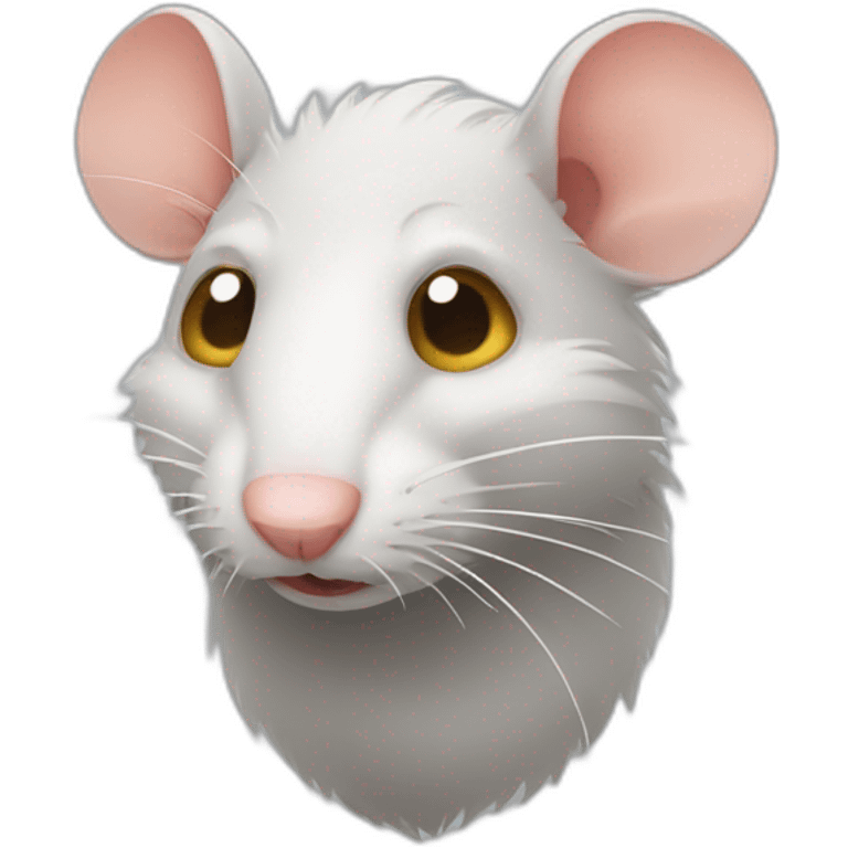 Rat-sneezed emoji