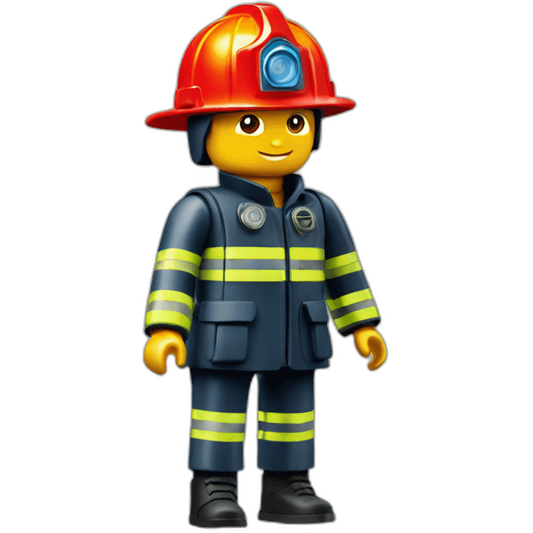 Playmobil bombero emoji