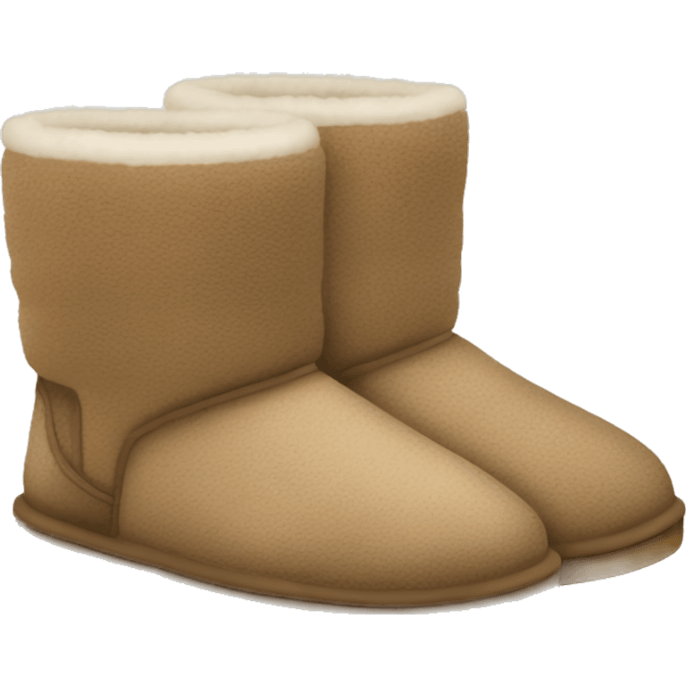 Ugg slipper boots emoji